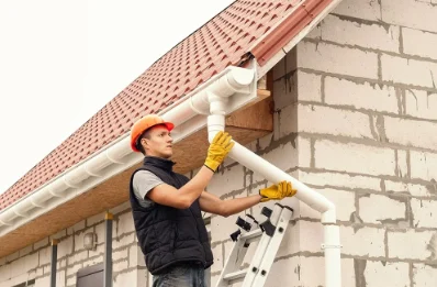 Pose et remplacement de gouttières à Espieilh
